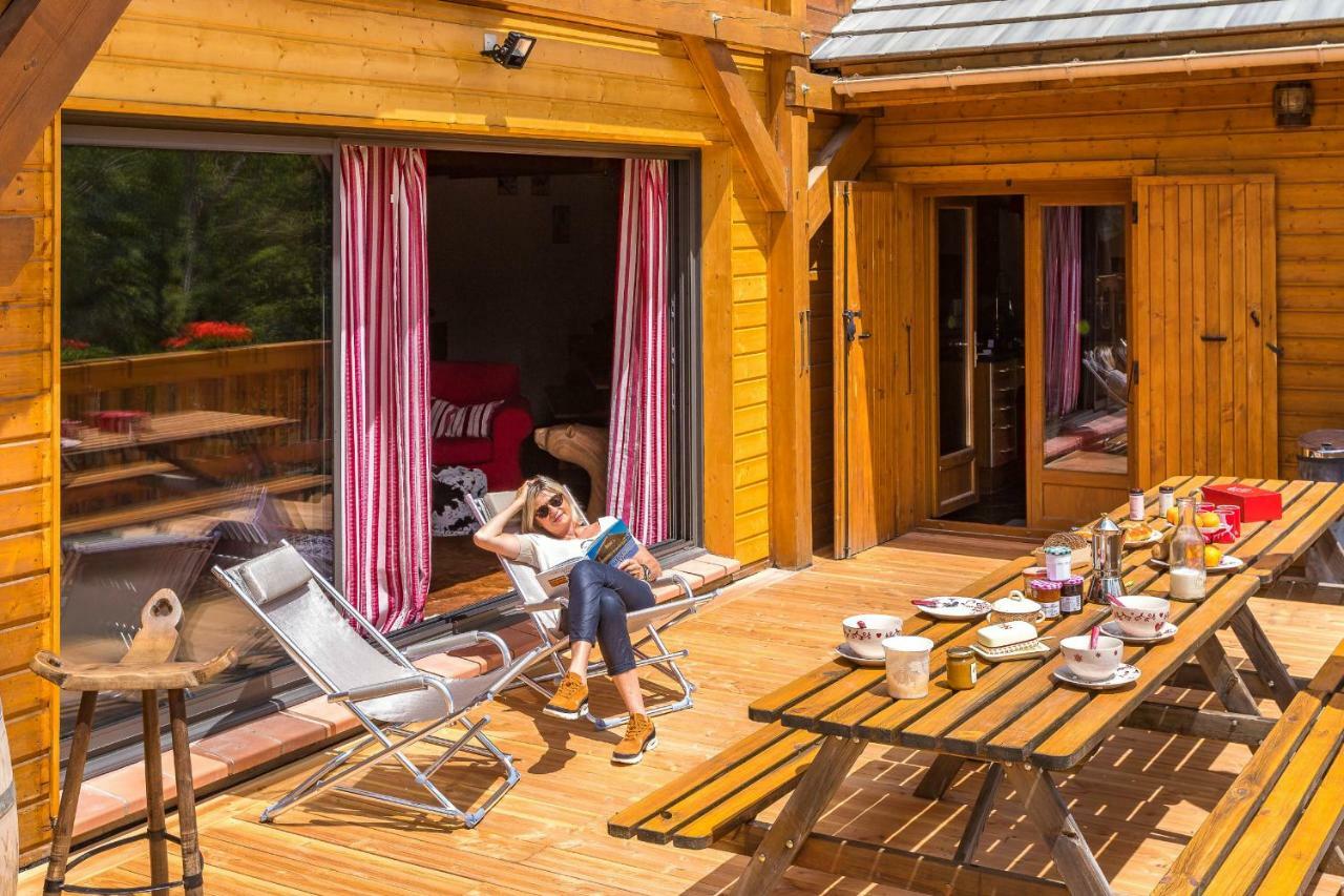 Gite&Spa Le Montagnard Saint-Jean-Saint-Nicolas Extérieur photo